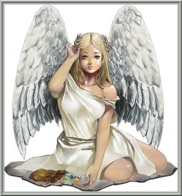 Blanc ... belle image .. ange