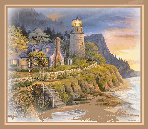 Paysage - Phare de l'Île